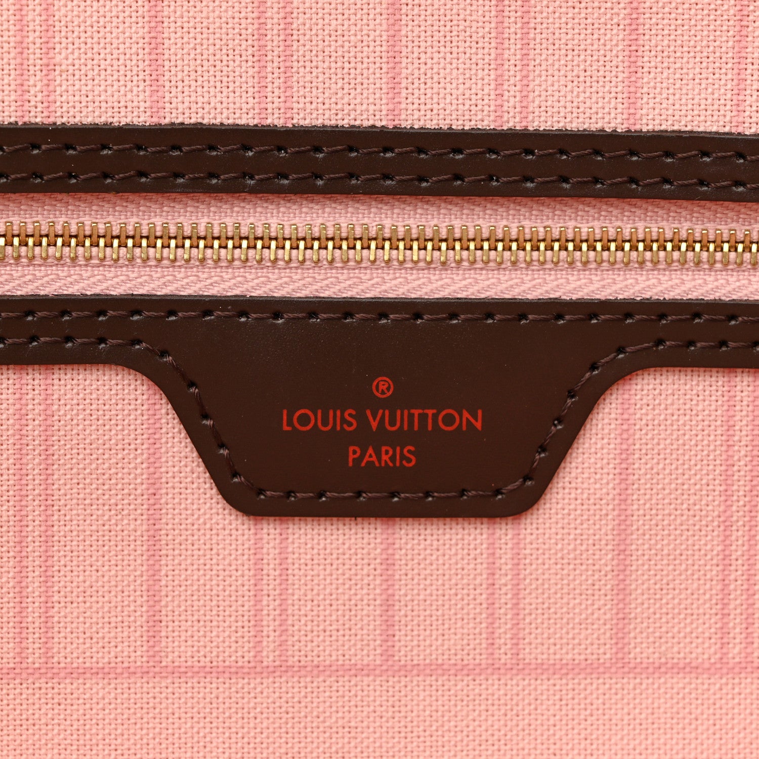Louis Vuitton Damier Ebene Neo Neverfull MM Rose Ballerine 6 of 14