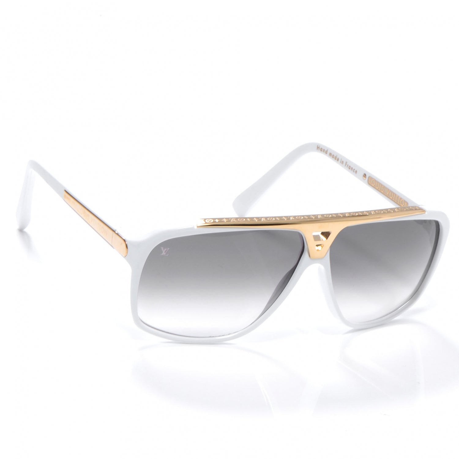 Louis Vuitton Evidence Sunglasses White 3 of 7
