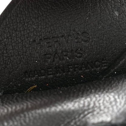 Hermes Milo Lambskin Grigri Rodeo Pegase Horse Bag Charm PM So Black 3 of 5