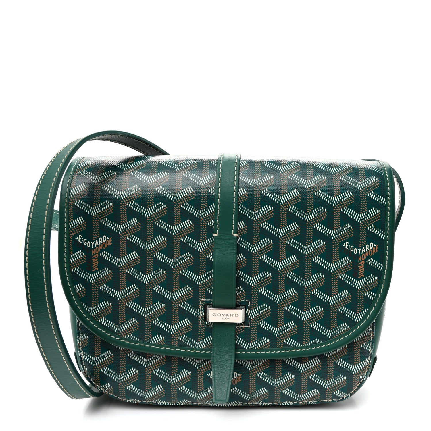 Goyard Goyardine Belvedere II PM Messenger Bag Green 1 of 11