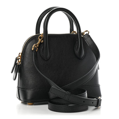 Balenciaga Grained Calfskin XXS Ville Top Handle Bag Black 2 of 5