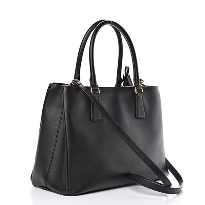 Prada Saffiano Lux Small Tote Black 3 of 9