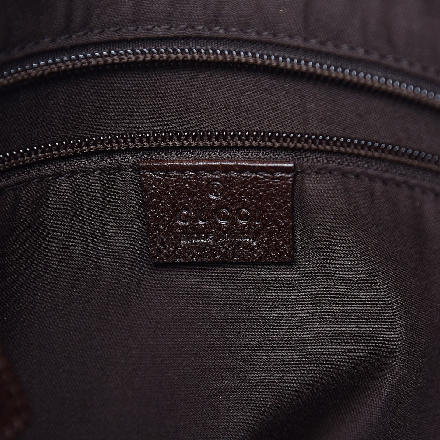 Monogram Large Flat Messenger Bag Dark Brown
