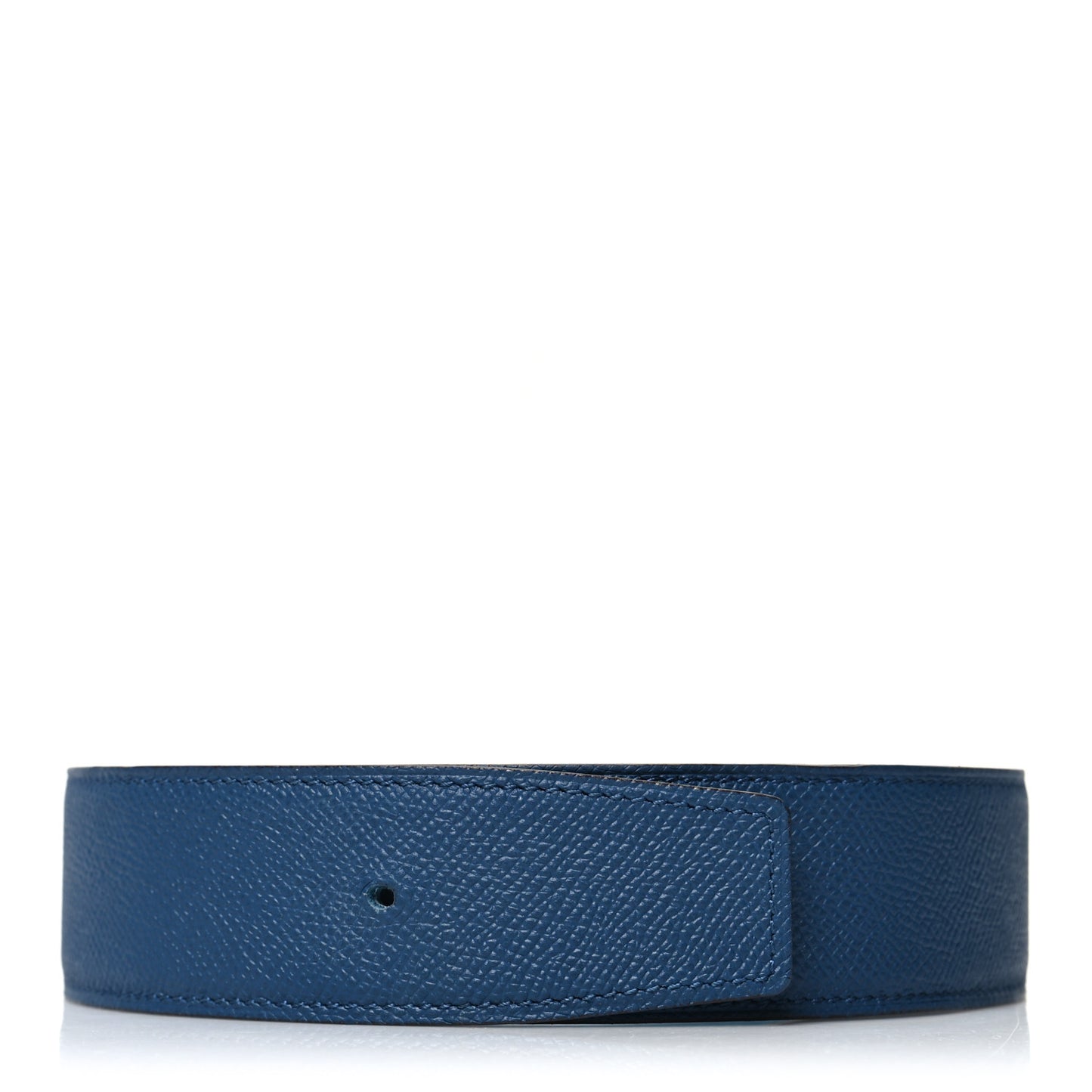 Epsom 32mm Belt Strap 80 Deep Blue Vert Bosphore