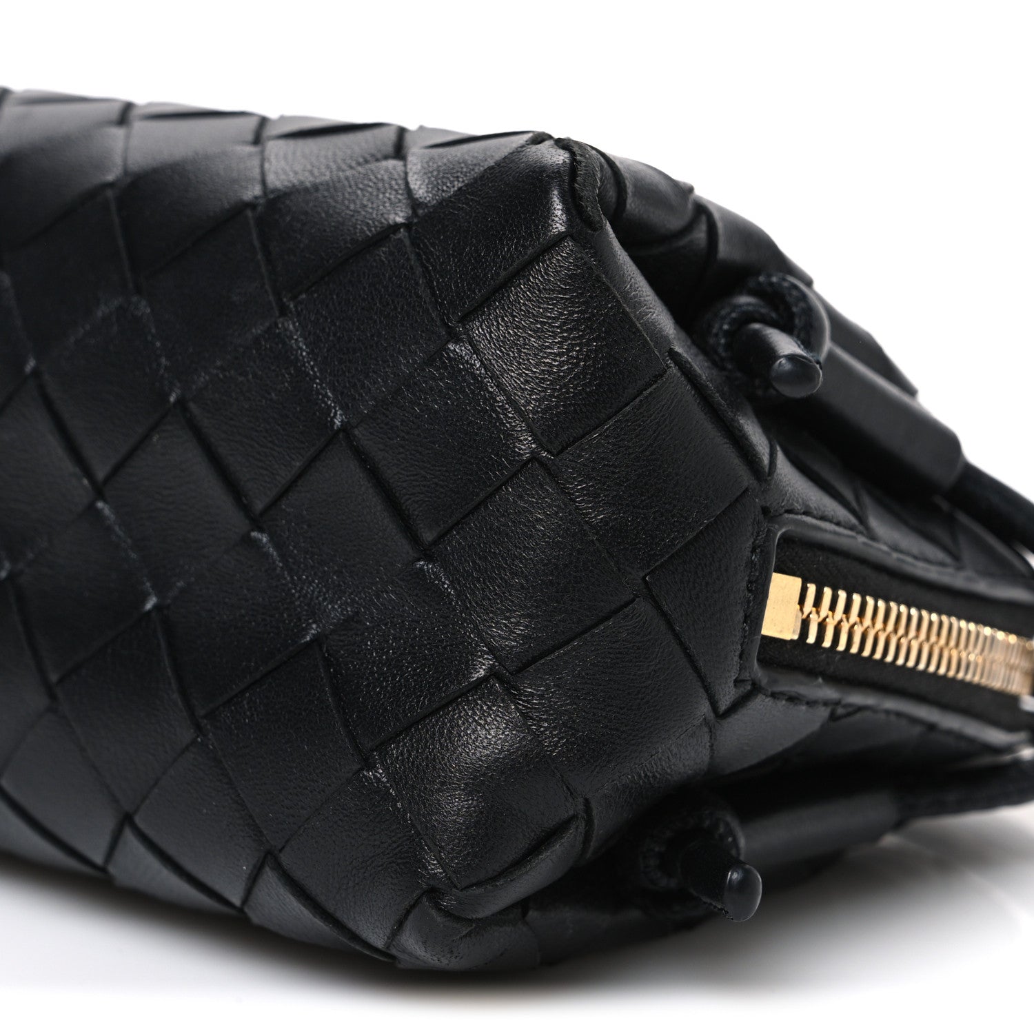 Bottega Veneta Nappa Intrecciato Concert Pouch Black 1863322