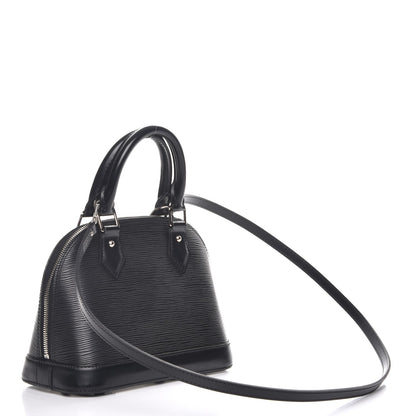 Louis Vuitton Epi Alma BB Black 4 of 9