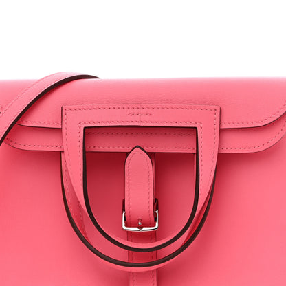 Hermes Swift Mini Halzan 22 Rose Azalee 9 of 12