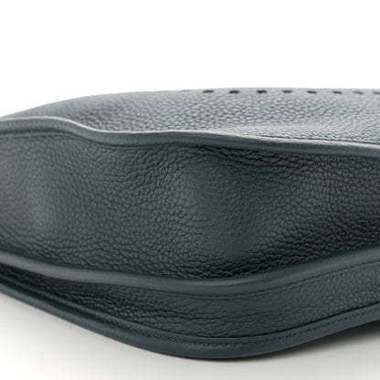 Hermes Taurillon Clemence Evelyne III PM Vert Cypress 9 of 11