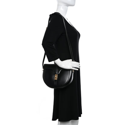Celine Satinated Calfskin Medium Besace 16 Black 2 of 10