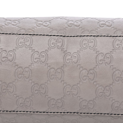 Gucci Soft Guccissima Large Emily Chain Shoulder Bag Storm Grey 9 of 17