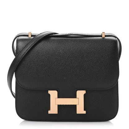 Hermes Epsom Constance 18 Black 1 of 11