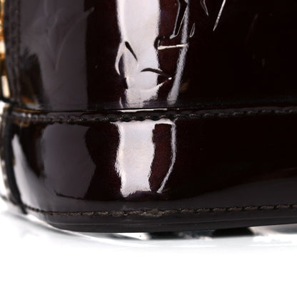 Louis Vuitton Vernis Alma BB Amarante 16 of 21