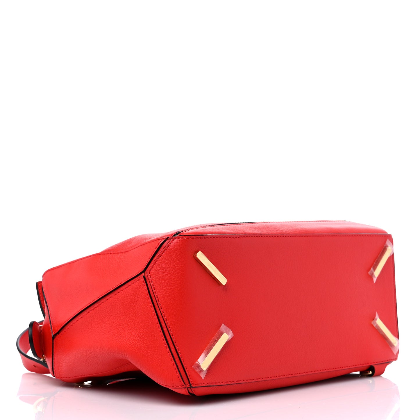 Calfskin Medium Puzzle Bag Scarlet