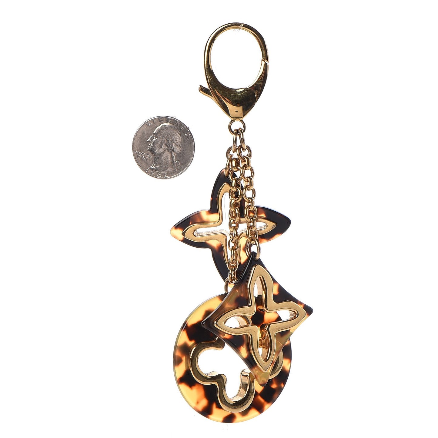 Insolence Bag Charm Ecaille