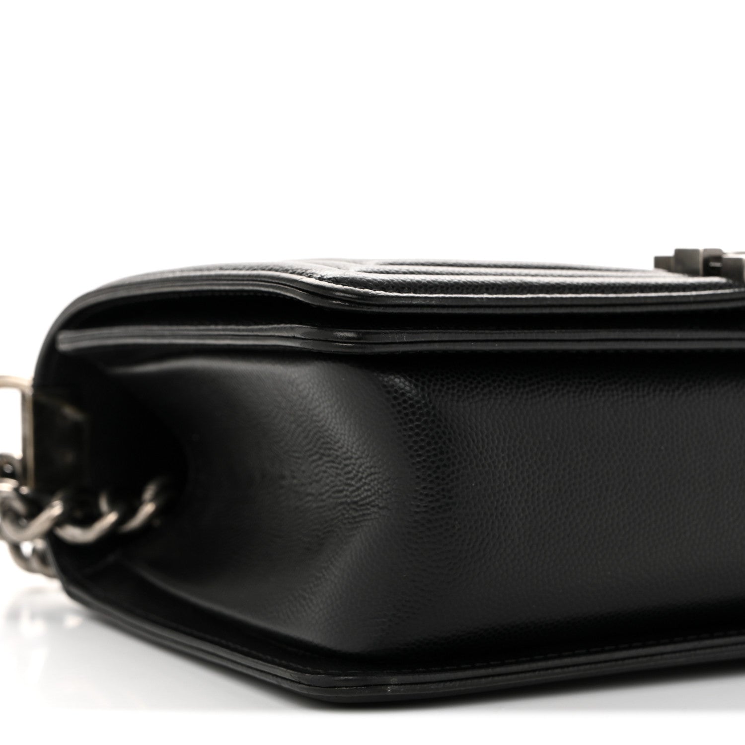 Chanel Caviar Quilted Medium Boy Flap Black 9 of 11
