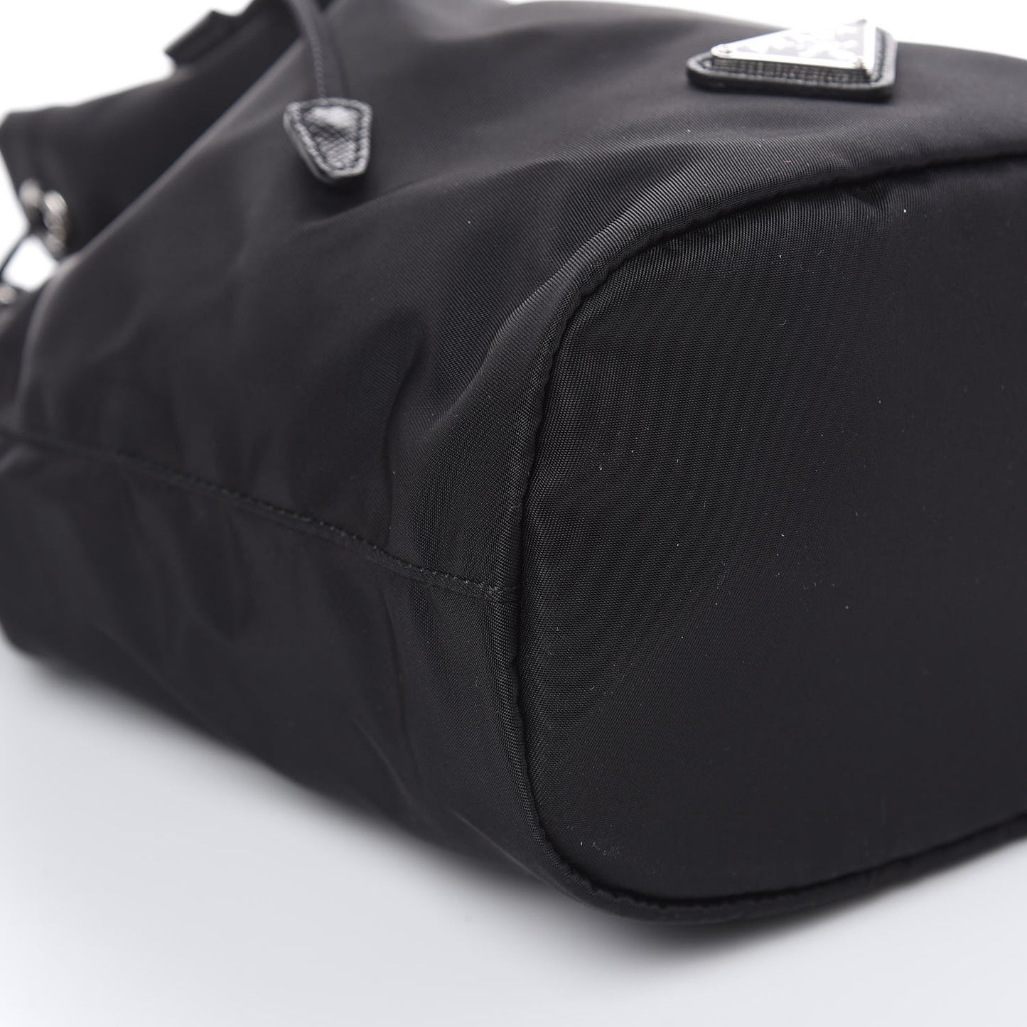 Tessuto Nylon Vela Wristlet Black