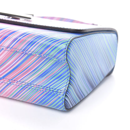 Louis Vuitton Epi Tropical Twist Shoulder Bag MM Blue Rose 8 of 10