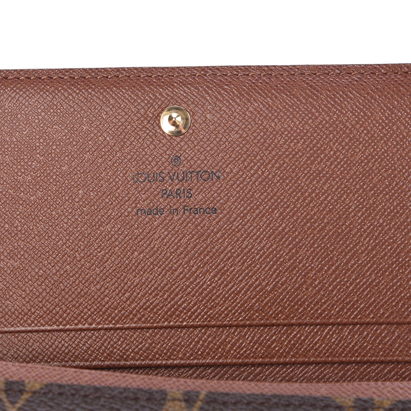 Monogram Porte-Monnaie Billets Tresor Wallet