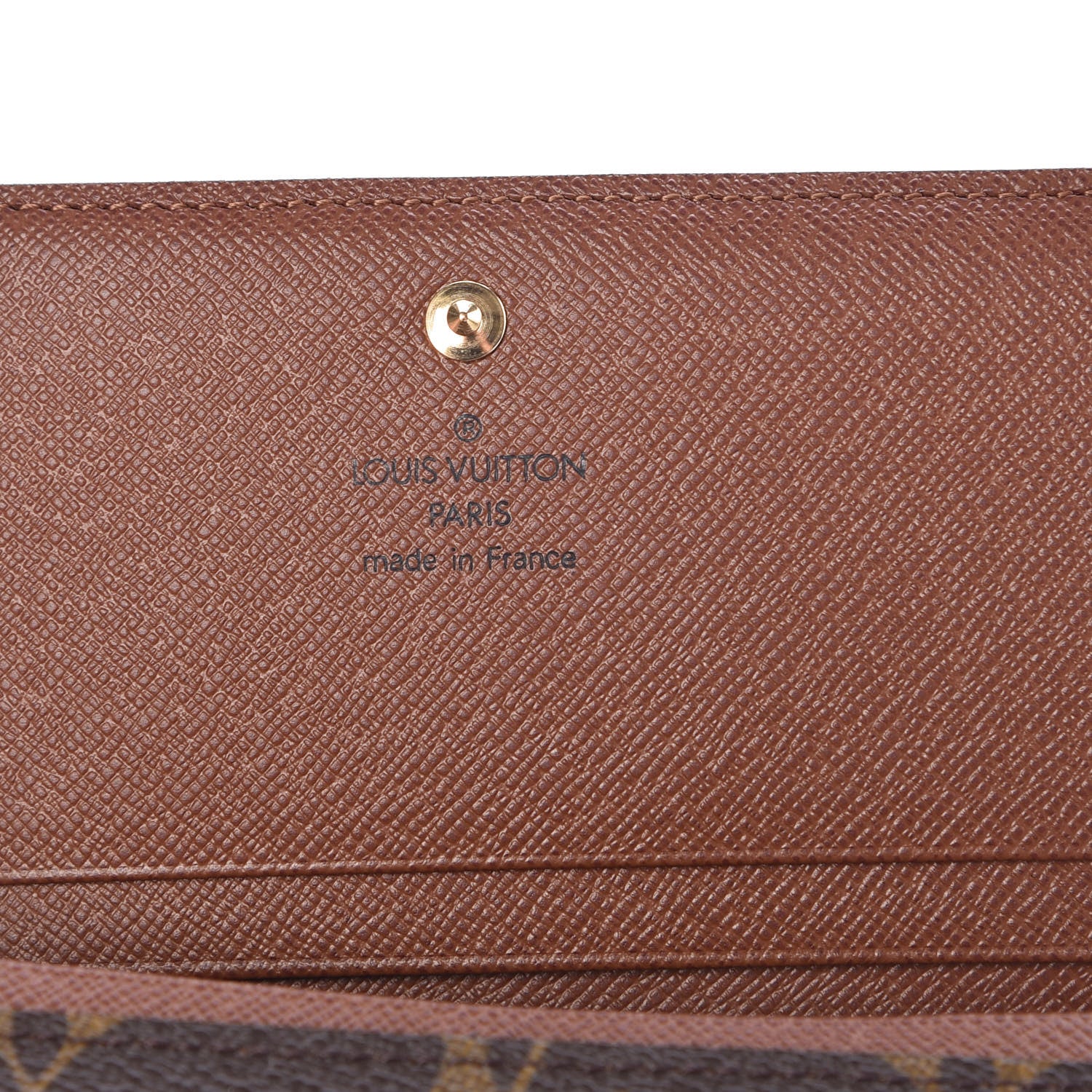 Louis Vuitton Monogram Porte-Monnaie Billets Tresor Wallet 6 of 9