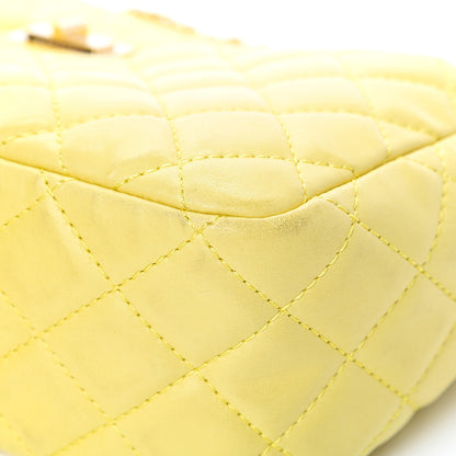 Chanel Calfskin Reissue Medium Camera Case Yellow 10 of 16
