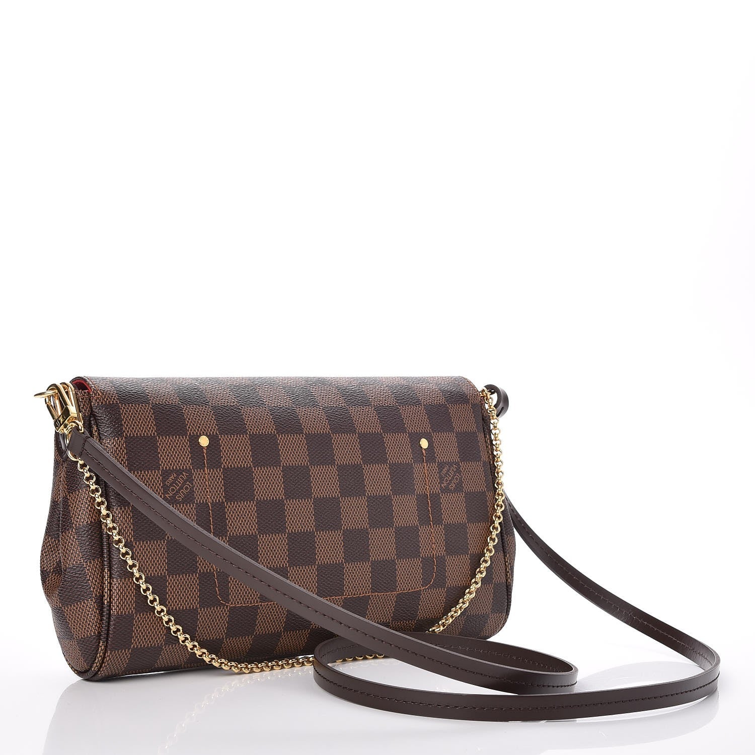 Louis Vuitton Damier Ebene Favorite MM 3 of 8