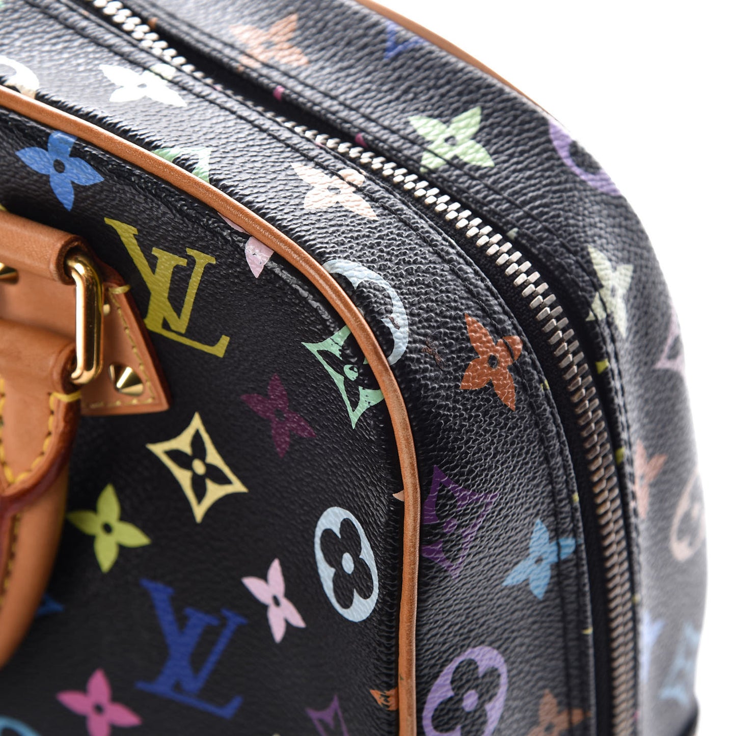 Monogram Multicolor Trouville Black
