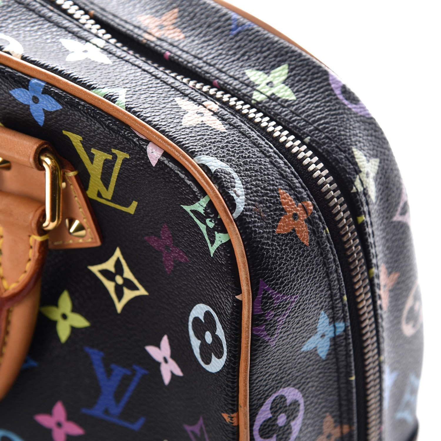 Louis Vuitton Monogram Multicolor Trouville Black 18 of 18