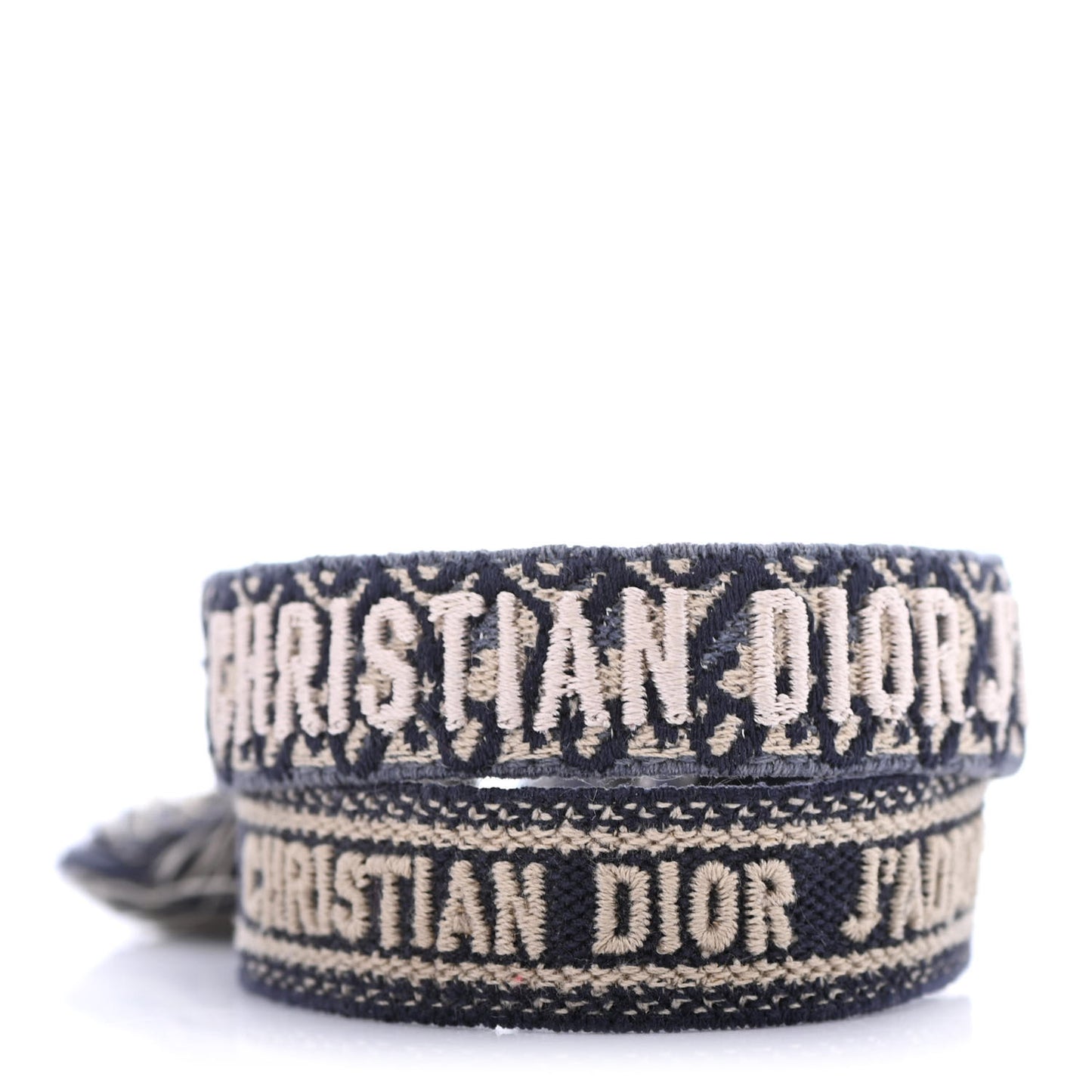 Woven Cotton J'Adior Friendship Bracelet Set Navy