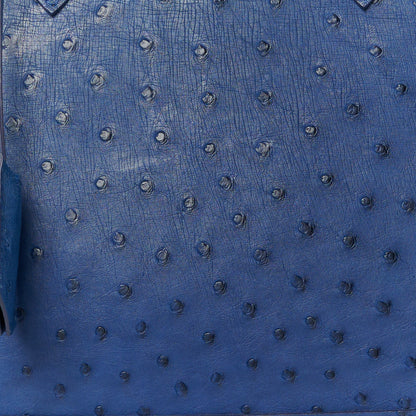 Louis Vuitton Ostrich Alma PM Indigo 9 of 11