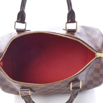 Louis Vuitton Damier Ebene Speedy 30 5 of 14