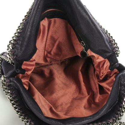Stella McCartney Shaggy Deer Falabella Fold Over Tote Purple 5 of 9