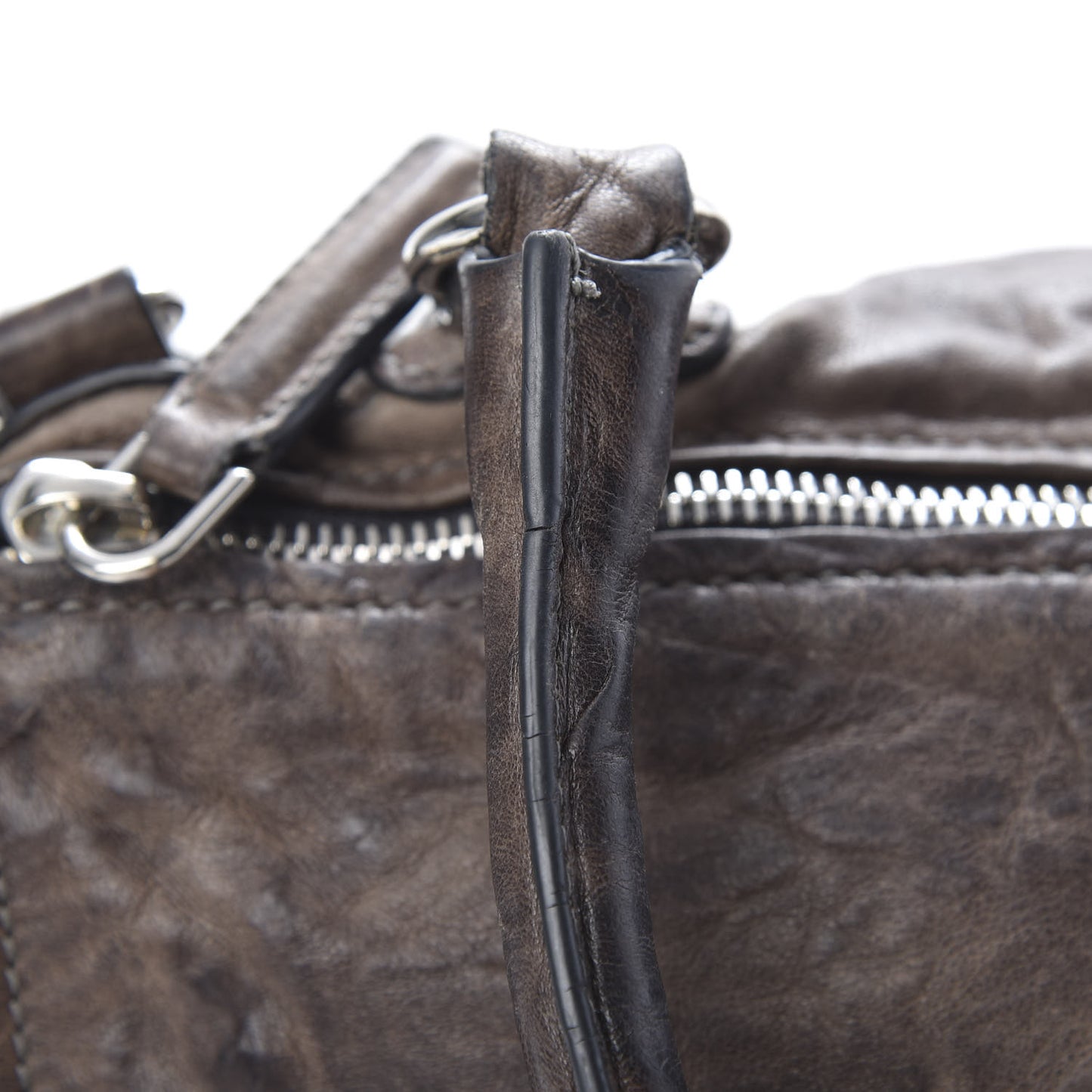 Tumbled Sheepskin Medium Pandora Charcoal