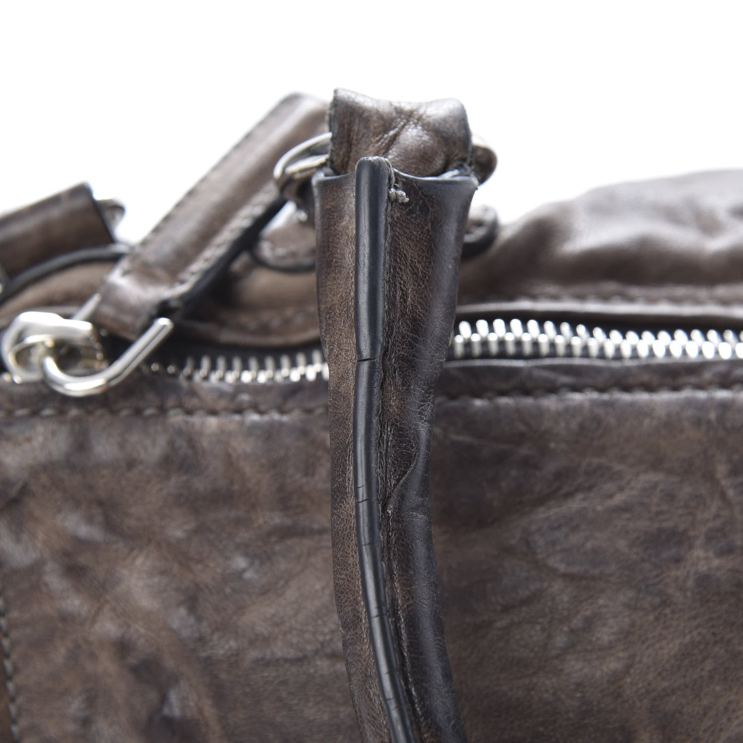 Givenchy Tumbled Sheepskin Medium Pandora Charcoal 13 of 14