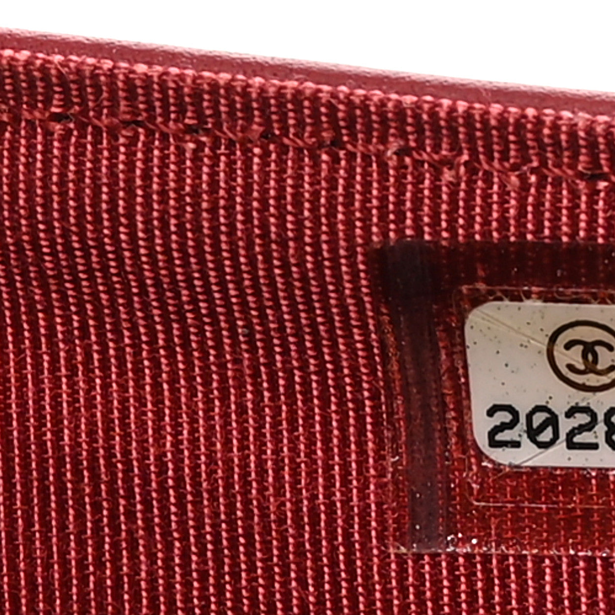 Chanel Caviar Quilted Large Flap Wallet Red 9 of 10