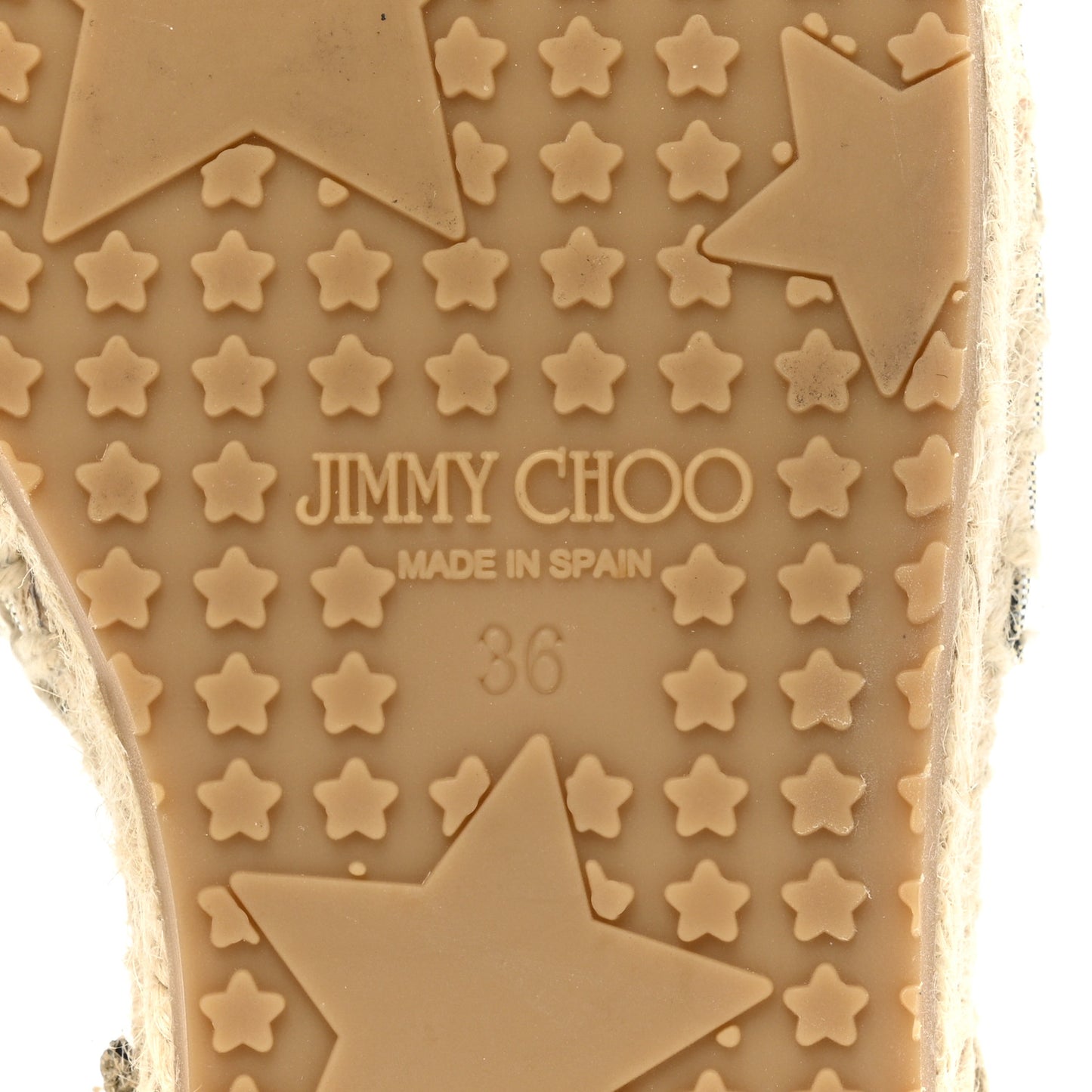 Metallic Lame Studded Dreya Espadrilles 36 Silver