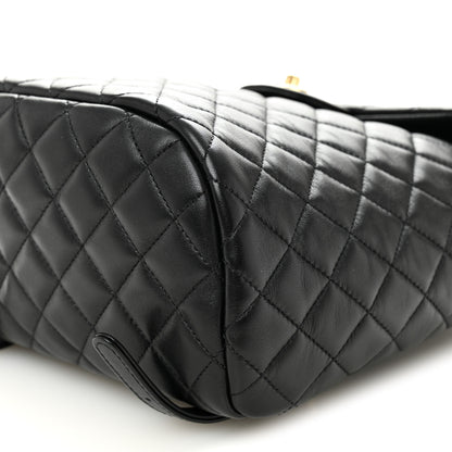 Chanel Lambskin Quilted Small Urban Spirit Backpack Black 9 of 11