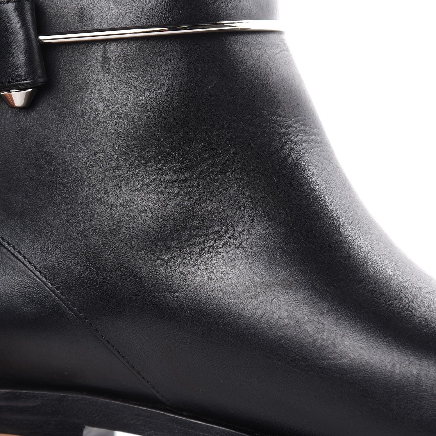 Balenciaga Calfskin Knee High Boots 40 Black 12 of 12