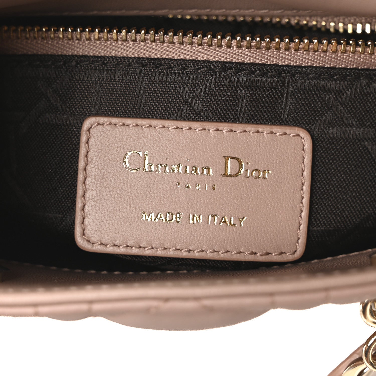 Christian Dior Lambskin Cannage Mini Lady Dior Fard 6 of 10