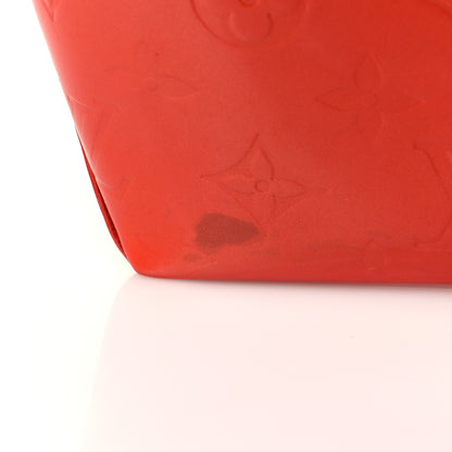 Louis Vuitton Vernis Wilshire PM Orange Sunset 8 of 9