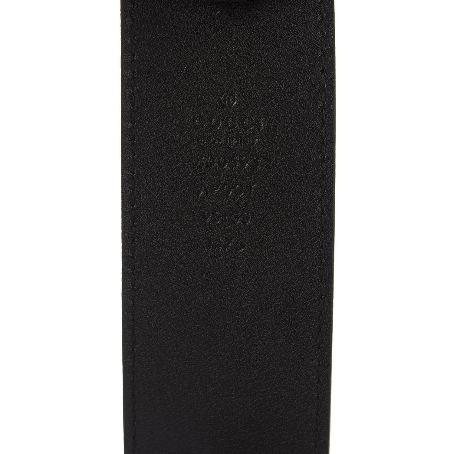 Gucci Calfskin Double G 40mm Belt 95 38 Black 3 of 7