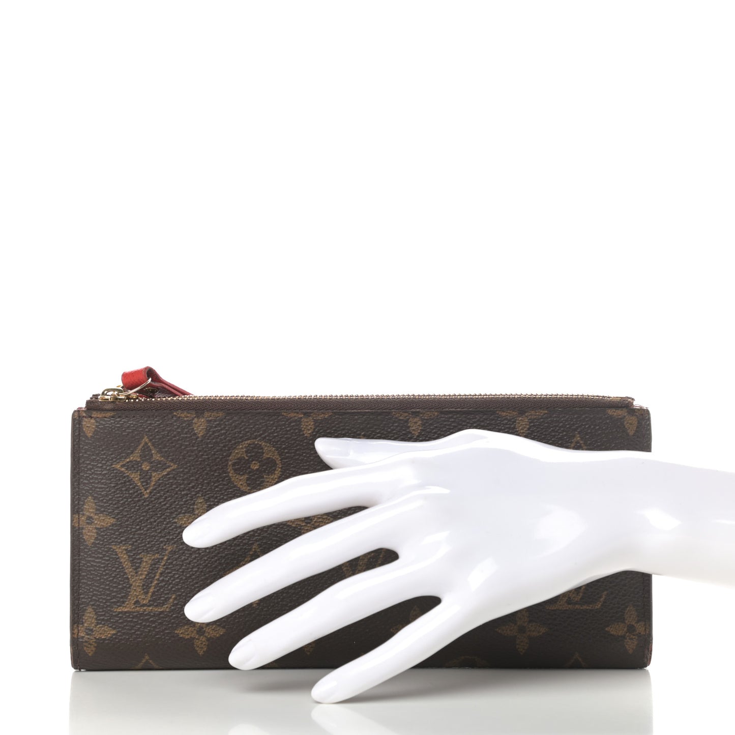 Monogram Adele Wallet Coquelicot