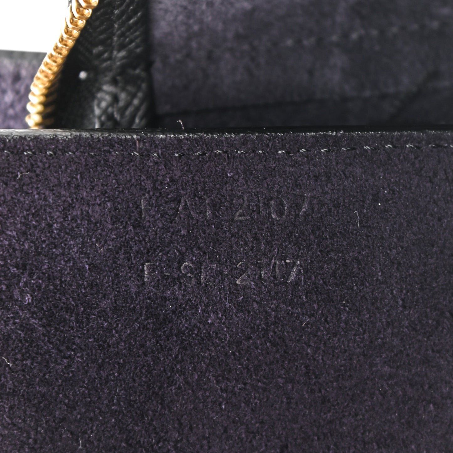 Grained Calfskin Micro Belt Bag Black