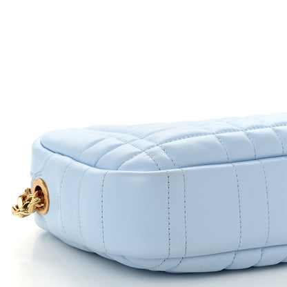 Burberry Lambskin Quilted Mini Lola Camera Bag Pale Blue 9 of 10