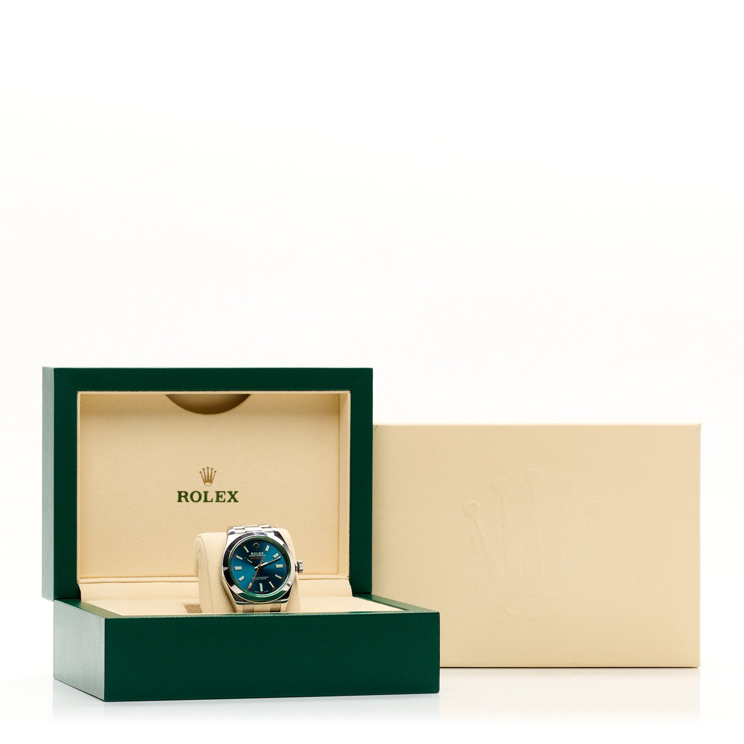 Rolex Stainless Steel 40mm Oyster Perpetual Milgauss Watch Z-Blue 116400GV 5 of 5