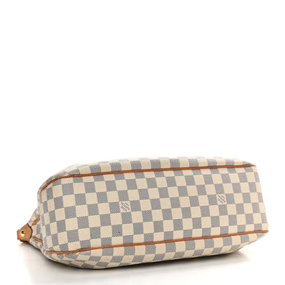 Louis Vuitton Damier Azur Siracusa MM 4 of 14