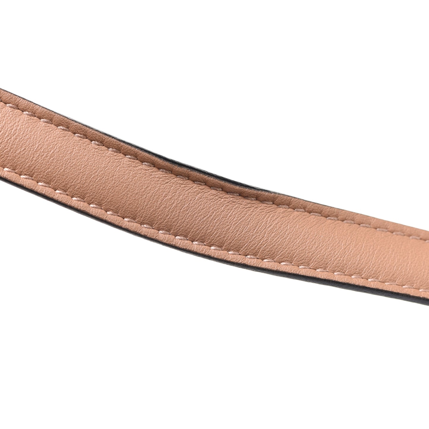 Moon Calfskin Nickel Interlocking G 20mm Belt 100 40 Camelia