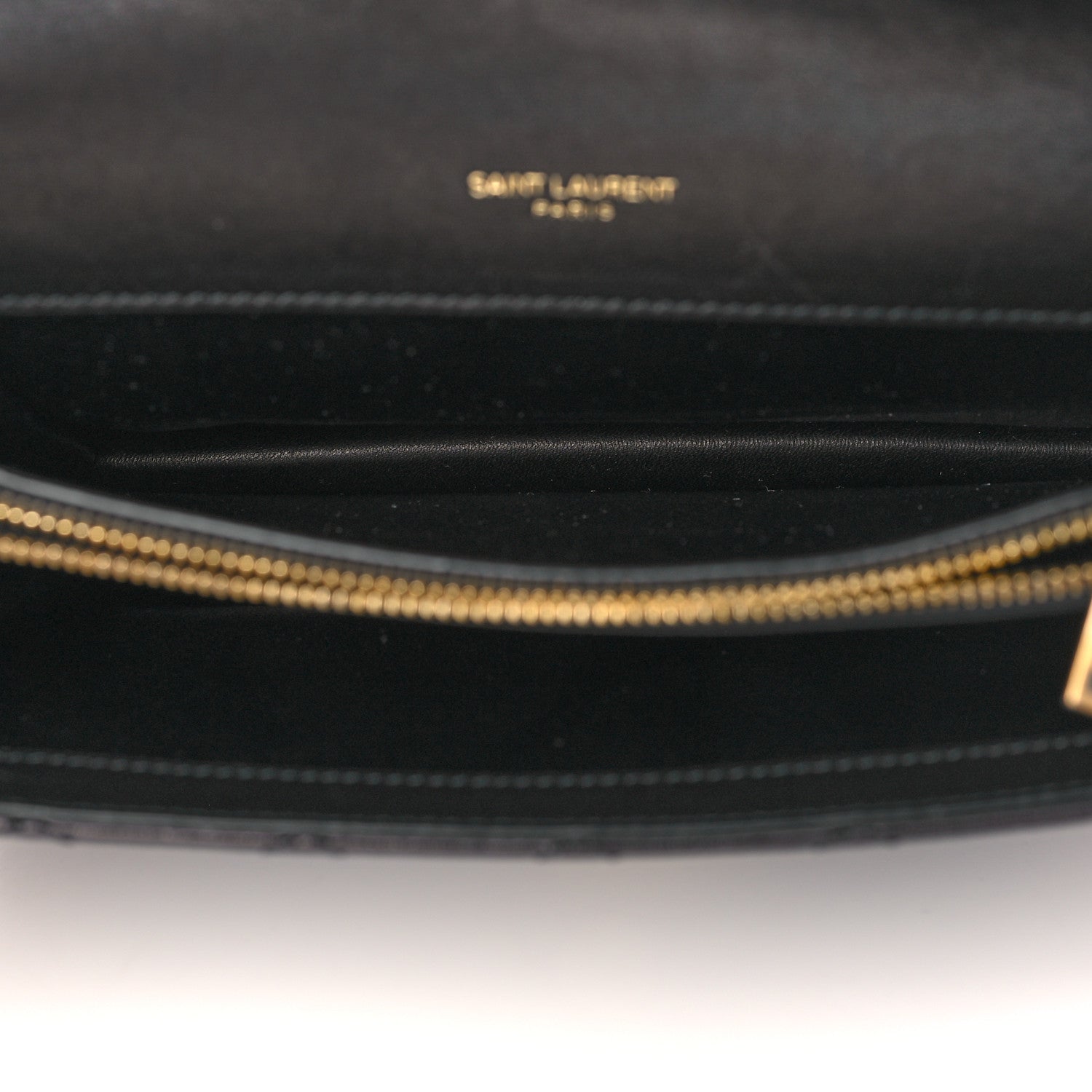 Saint Laurent Lambskin Quilted Mini Gaby Satchel Black 5 of 9
