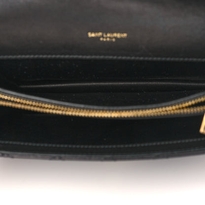 Saint Laurent Lambskin Quilted Mini Gaby Satchel Black 5 of 9