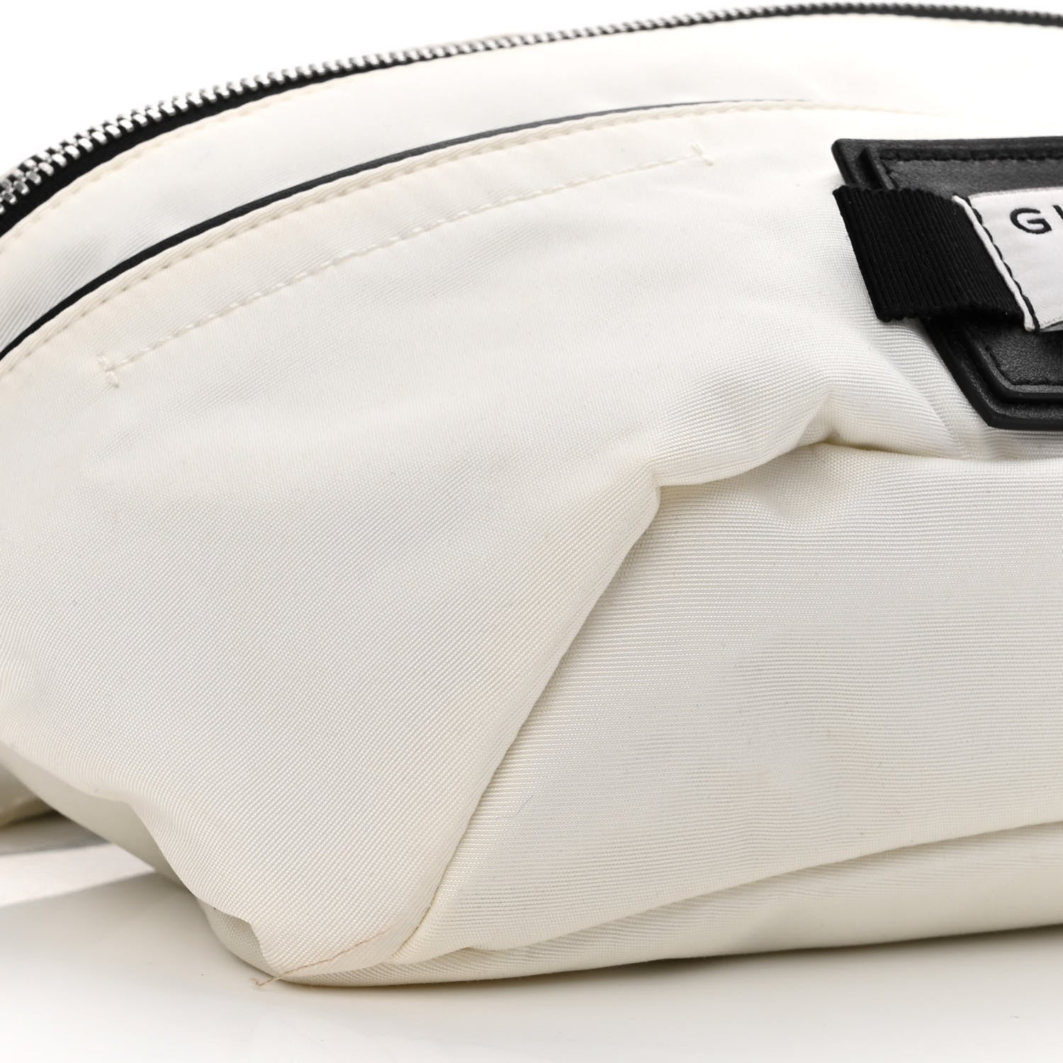Givenchy Nylon Downtown Bum Bag White Black 7 of 8
