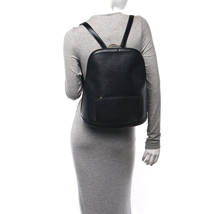 Louis Vuitton Epi Gobelins Backpack Black 2 of 14